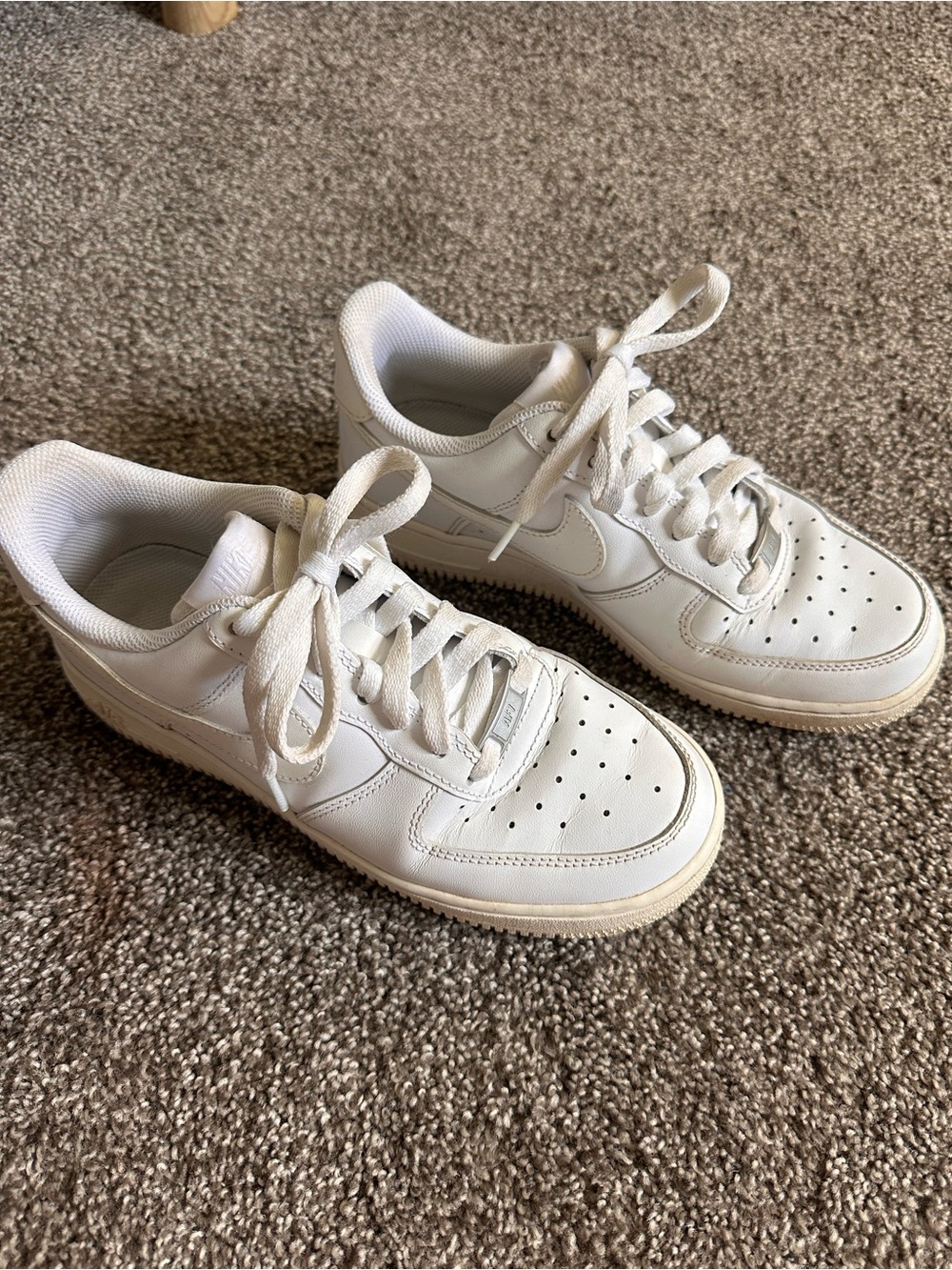 Nike Air White Low-Top Sneakers